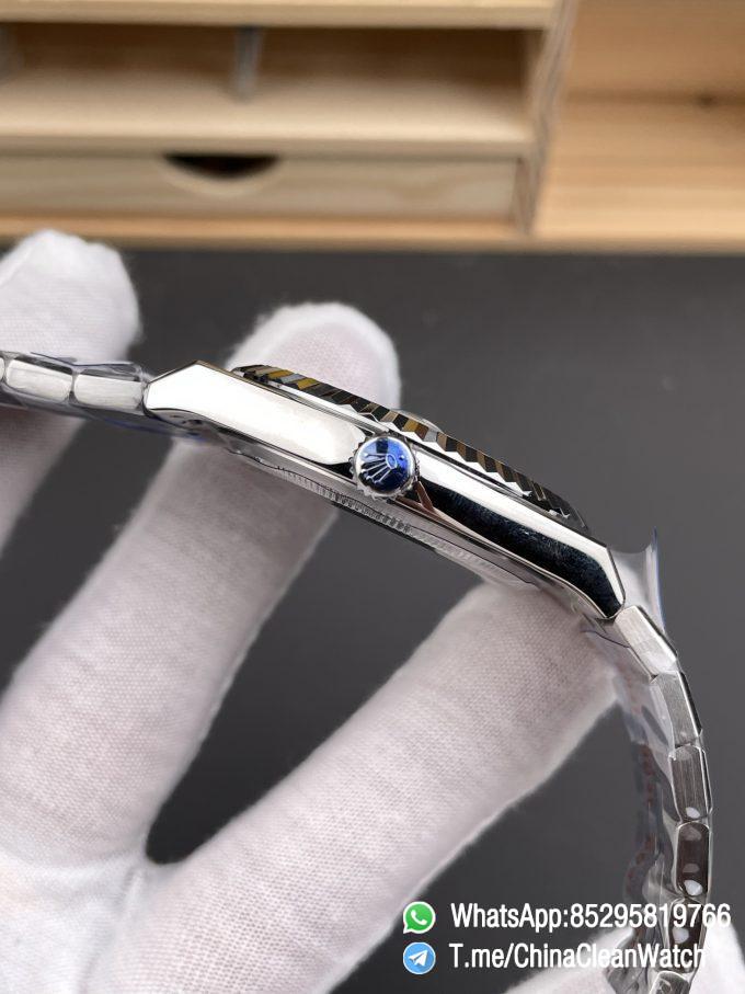ESF Super Clone Land Dweller 127336 0001 Honeycomb Motif Blue Dial 40mm SuperClone 7135 Movement Jubilee Bracelet 04