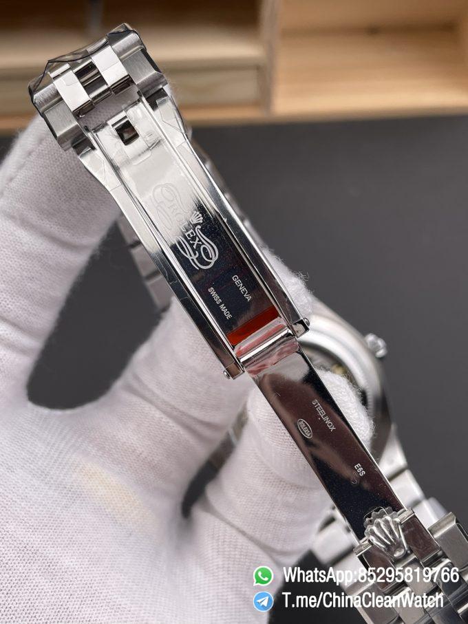 ESF Super Clone Land Dweller 127336 0001 Honeycomb Motif Blue Dial 40mm SuperClone 7135 Movement Jubilee Bracelet 08