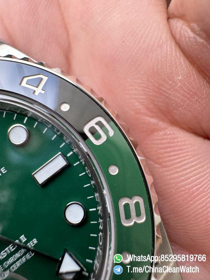 VSF GMT Master II Sprite 126729VTNR Black Green Ceramic Bezel Black Dial 904L Steel Oyster Bracelet DD3285 Movement 04